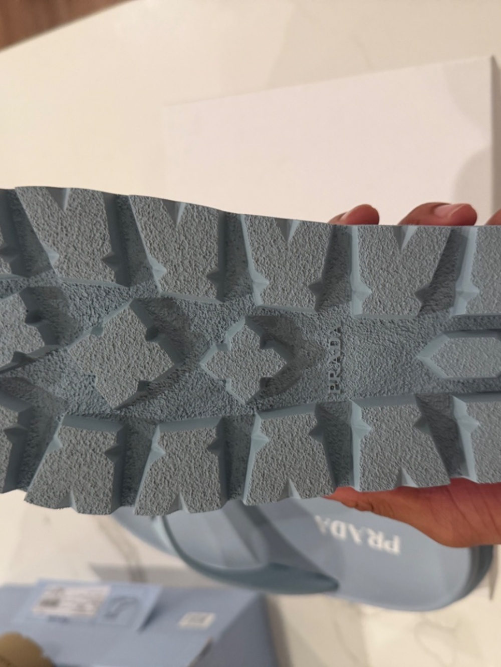 Prada Rubber thong sandals - Picture 5 of 7